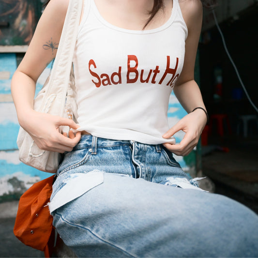 Sad But Hot Tank Top